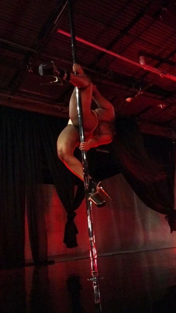 Brass Knee Upright (Standing/Aerial) “BodySculpt” Possession Polework (virtual)